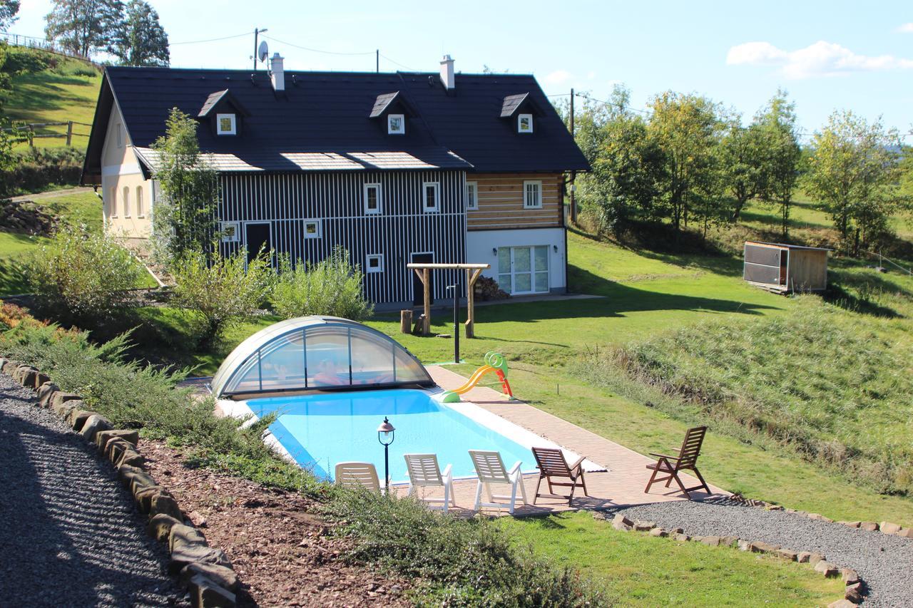 Villa Ranch Bystrá Bystrá nad Jizerou Exterior foto